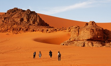 trekkeing desert maroc